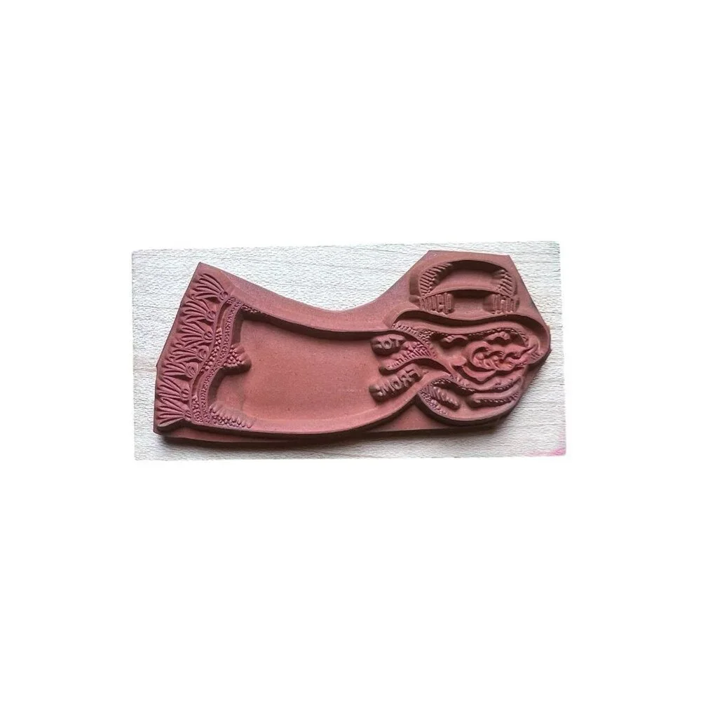 Penny Black Rubber‎ Stamp To: From: Snowman Holiday 1991 108E 3 X 1 1/2”
